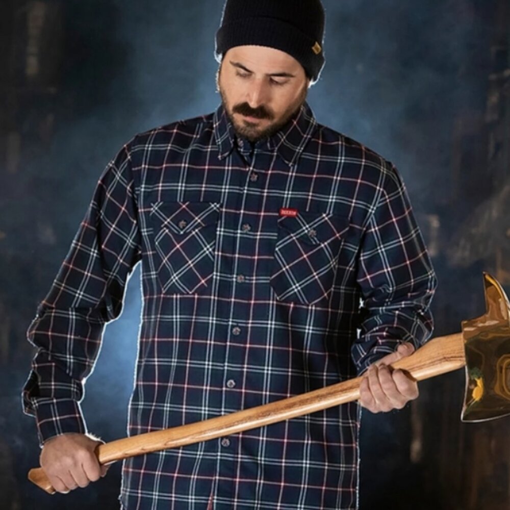 DIXXON Men's XL - Plaid - Torrance - Jack Nicholson - The Shining
